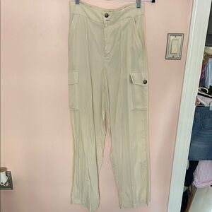 Banana Republic Beige Cargo Trousers